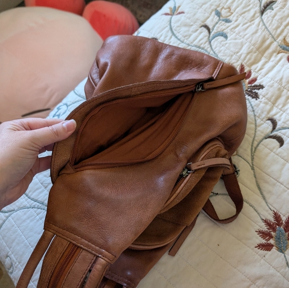 Free people we the free soho convertible sling bag in brown, brand new not used - Picture 11 of 12